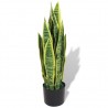 Planta espada-de-são-jorge artificial com vaso 65 cm verde 1