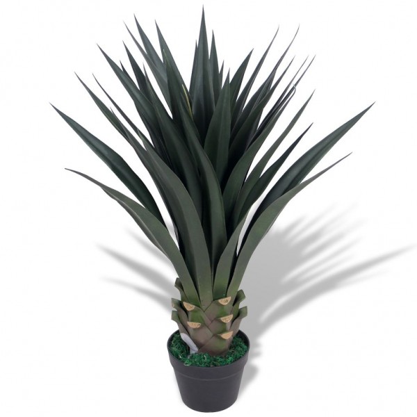 Planta de yuca artificial con macetero 85 cm verde D