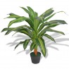 Planta dracena artificial com vaso 90 cm verde 1