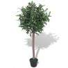 Planta loureiro artificial com vaso 120 cm verde 1