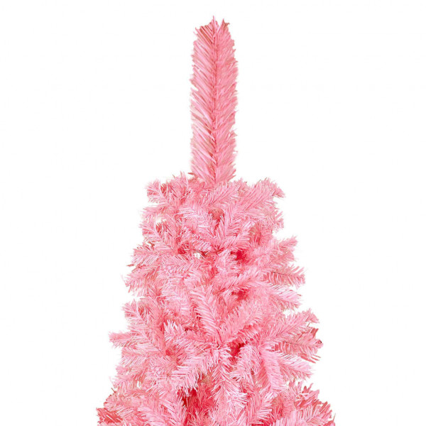 Árvore de Natal fina rosa 180 cm M 3