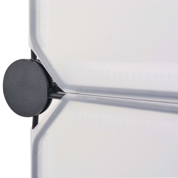 Sapateira c/ 10 compartimentos de arrumação interligados branco M 4