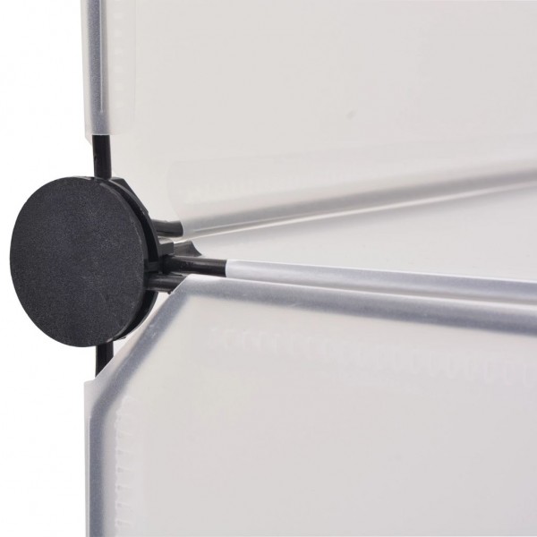 Sapateira c/ 12 compartimentos de arrumação interligados branco M 5