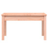 Banco de jardín madera maciza abeto de Douglas 80x44x45 cm 4