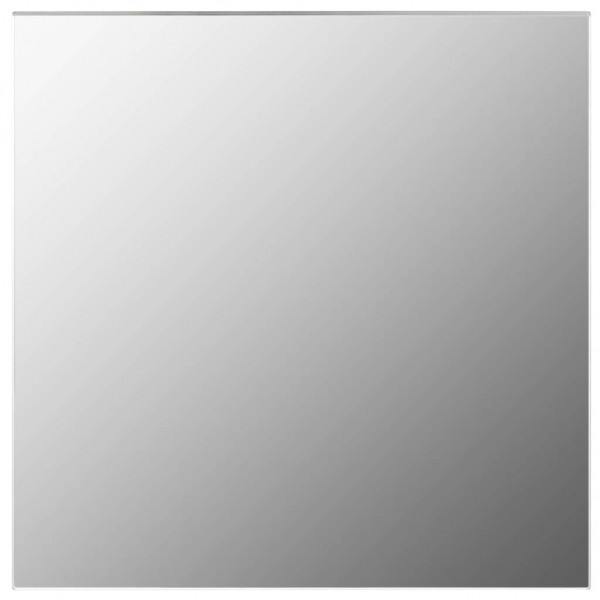 Espejo de pared cuadrado vidrio 40x40 cm M 3