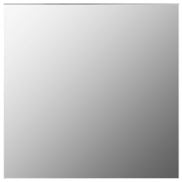 Espejo de pared cuadrado vidrio 50x50 cm M 3