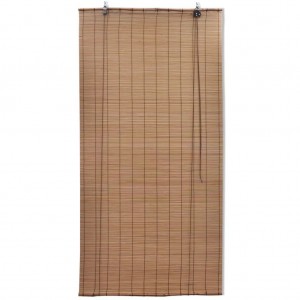 Estore de enrolar 150x160 cm bambu castanho H