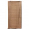 Estore de enrolar 150x160 cm bambu castanho 2