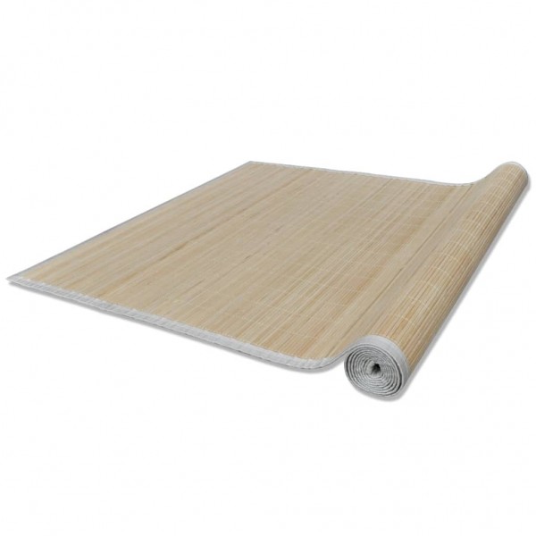 Tapete de bambu 160x230 cm natural M 3