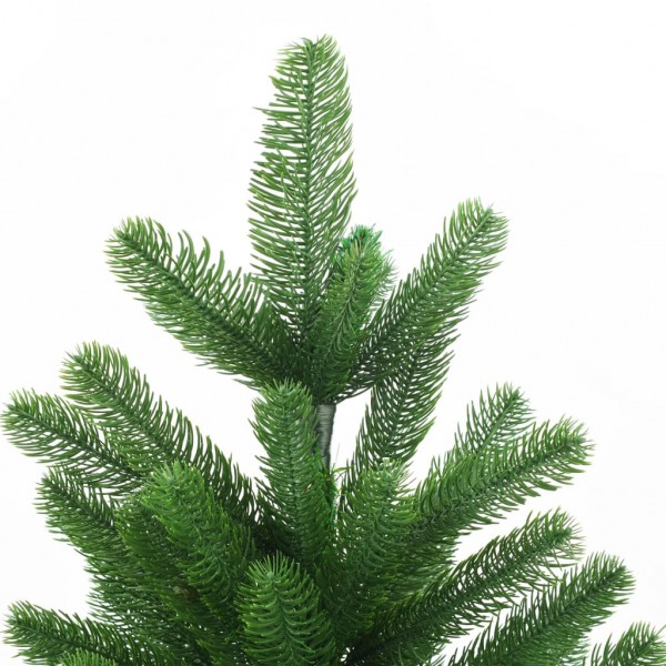 Árbol de Navidad artificial hojas realistas verde 180 cm M 2