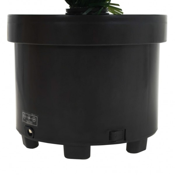 Árbol de Navidad artificial fibra óptica verde 64 cm M 5