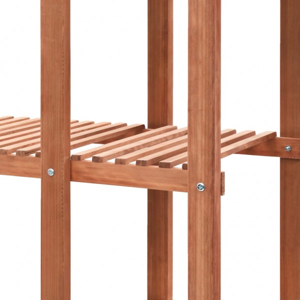 Soporte para plantas de madera de cedro 86x36x139 cm M 5