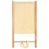 Cesto de ropa sucia madera de cedro y tela beige 42x41x64 cm 4