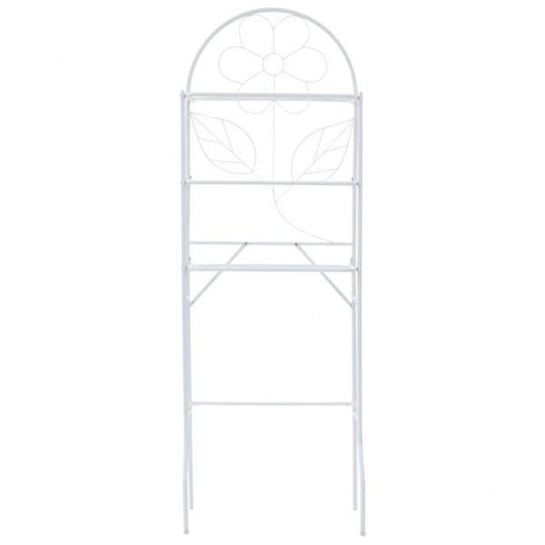 Estante para inodoro blanco 60x33x174 cm M 2