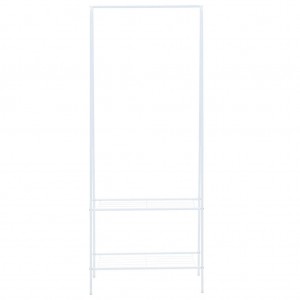 Suporte para roupas 59x35x150 cm branco H