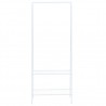 Suporte para roupas 59x35x150 cm branco 2