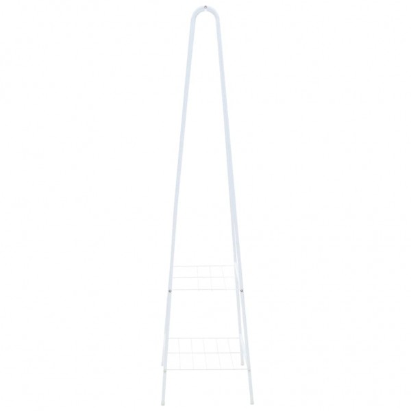 Perchero de ropa blanco 59x35x150 cm M 3