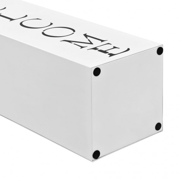 Suporte para guarda-chuvas Welcome aço branco M 4
