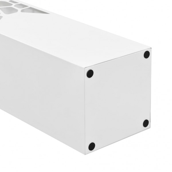 Suporte para guarda-chuvas pedras em aço branco M 3