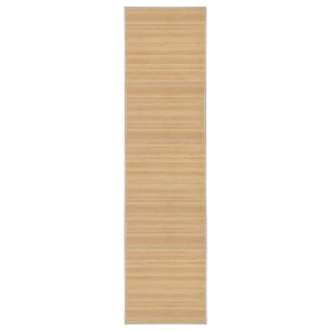 Tapete de bambu 80x300 cm natural H