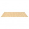 Tapete de bambu de cor natural 150x200 cm 2