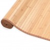 Tapete de bambu 80x300 cm castanho 1