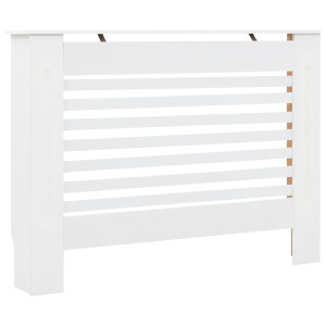 Cobertura de radiador 112x19x81.5 cm MDF branco H