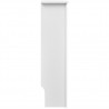 vidaxl Coberturas de radiador 2 pcs MDF 172 cm branco 3