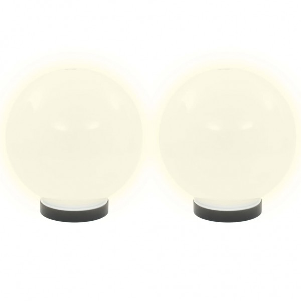 Candeeiros esféricos LED 4 pcs 20 cm PMMA M 3