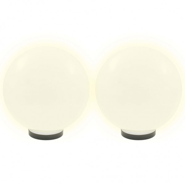 Candeeiros esféricos LED 4 pcs 30 cm PMMA M 3