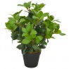 Planta loureiro artificial com vaso 40 cm verde 1