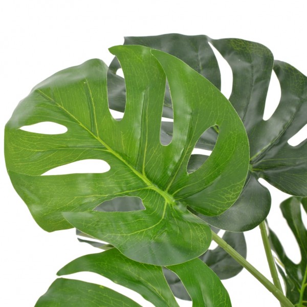 Planta artificial monstera con maceta 100 cm verde M 2