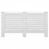 Cubierta para radiador MDF blanco 152x19x81.5 cm 3