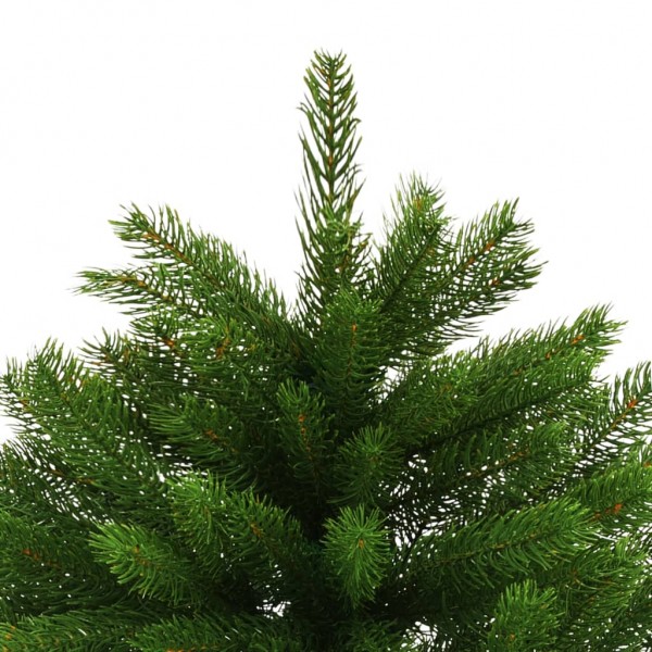 Árbol de Navidad artificial hojas realistas verde 65 cm M 4