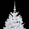 Árvore de Natal c/ neve base formato guarda-chuva 190 cm branco 4