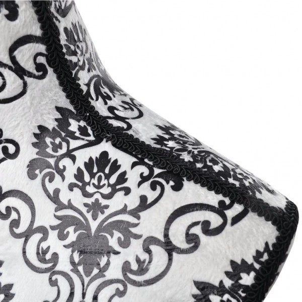 Busto manequim de senhora preto e branco M 4