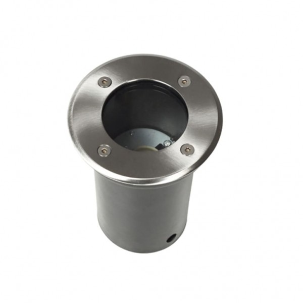 Focos LED empotrables de suelo de jardín redondos 3 uds M 3