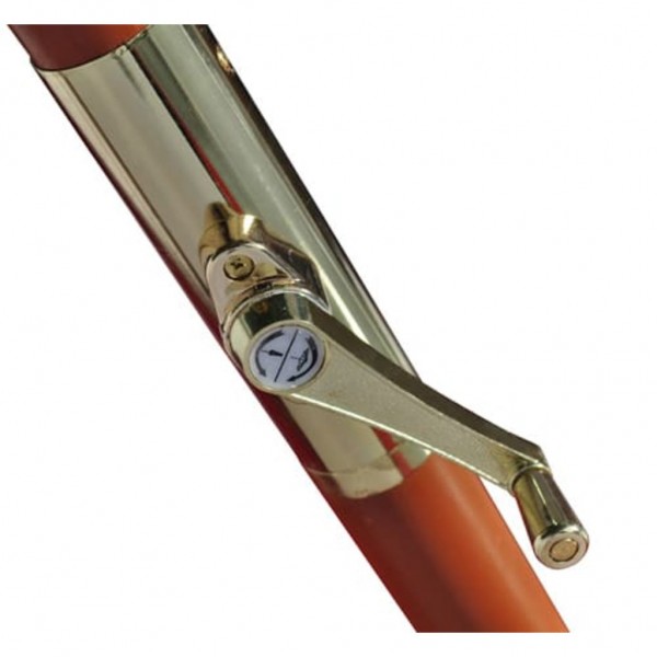 Guarda-sol 258 cm verde M 5