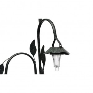 Cesta de planta com LED solar H