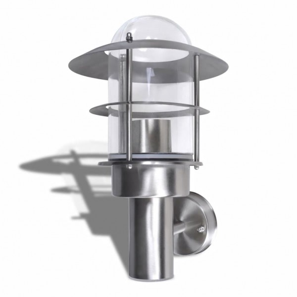 Lámpara de pared de exterior de acero inoxidable M 2