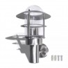 Lámpara de pared de exterior de acero inoxidable 4