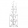 Suporte de canto para planta / Branco 1