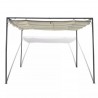 Gazebo para jardim com toldo retrátil 3
