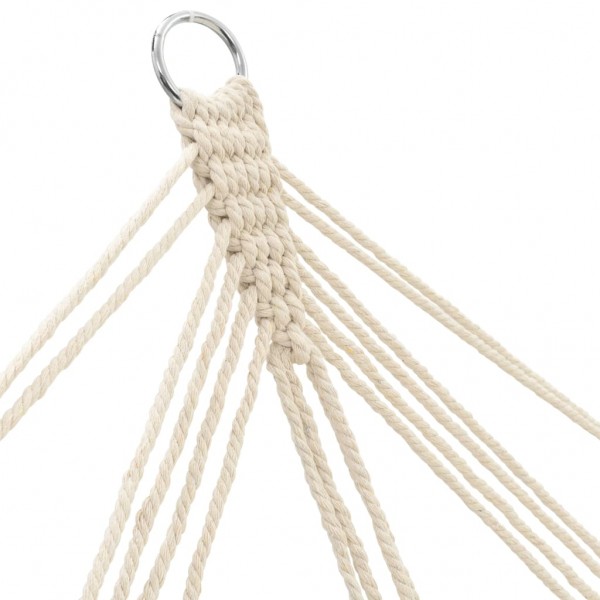 Rede com barras 210 x 150 cm creme M 4