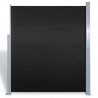 Toldo lateral de jardín o terraza 160x300 cm negro 2