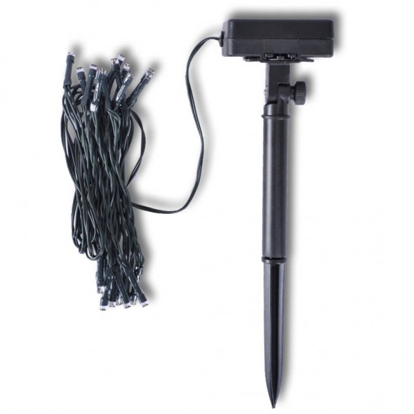 Solar LED Cadena 24 Luces 3.8M 2 Piezas D