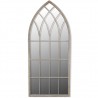 Espelho jardim gótico arqueado 50x115cm uso interior/exterior 2