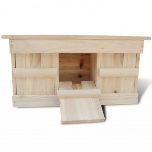 Caja nido para gorriones. 44 x 15.5 x 21.5 cm H