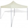 Carpa tienda plegable crema 3x3 m 1