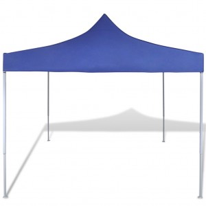 Tenda dobrável 3 x 3 m azul H